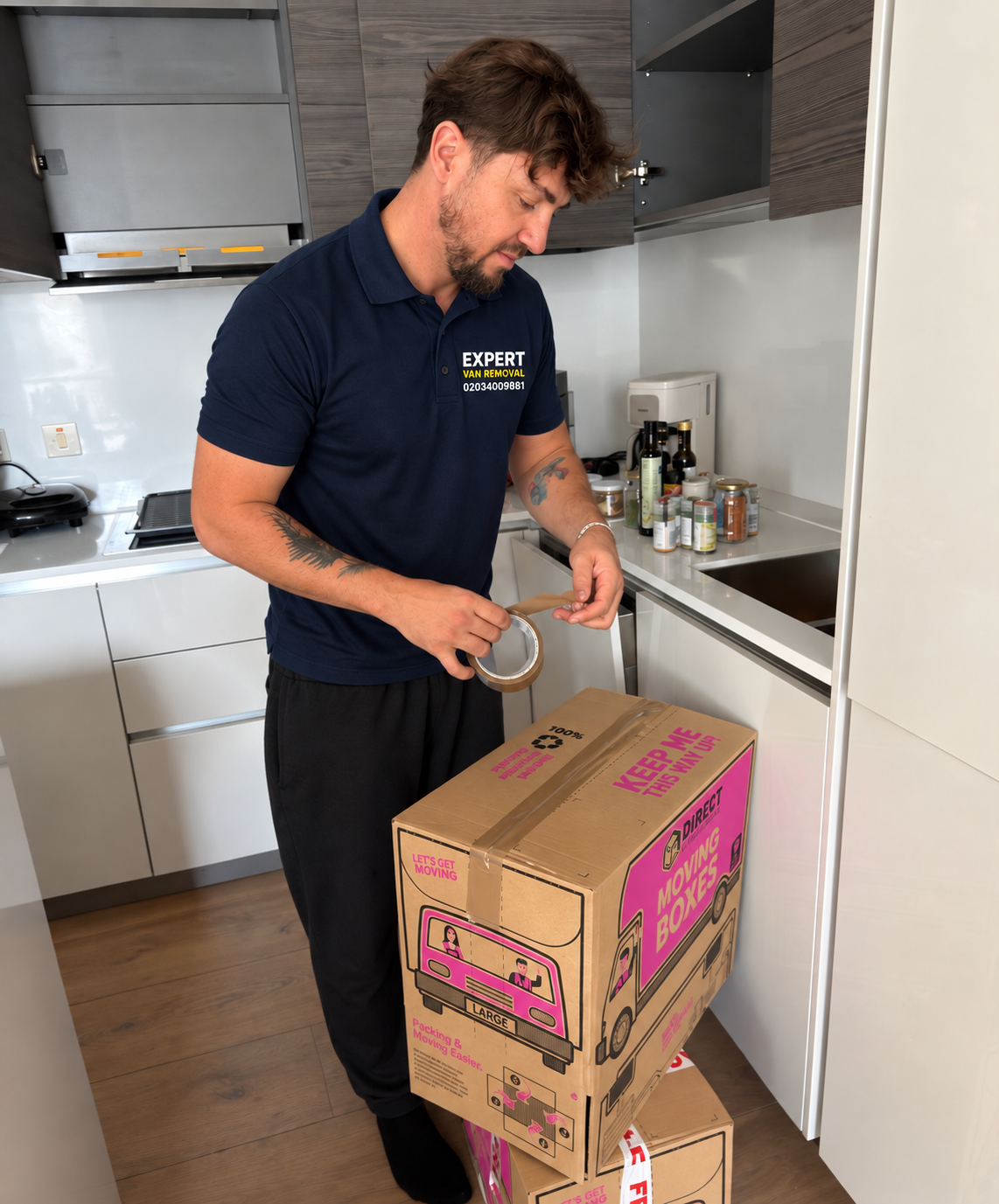 Packing and unpacking service in London